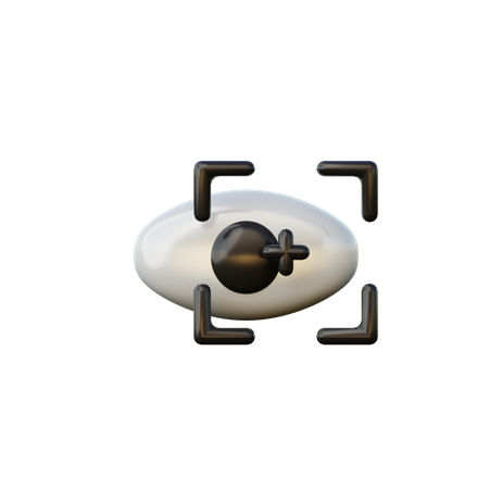 Varredura ocular  3D Illustration
