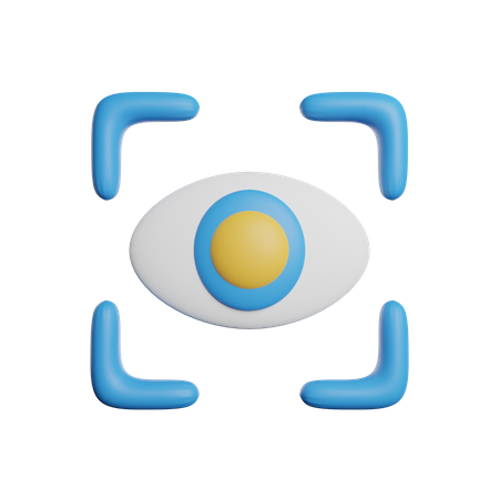 Varredura ocular  3D Icon