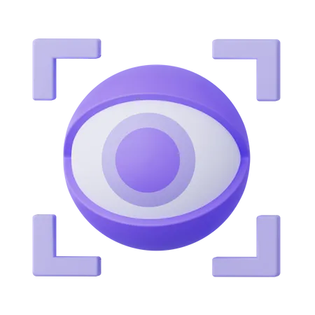 Varredura ocular  3D Icon