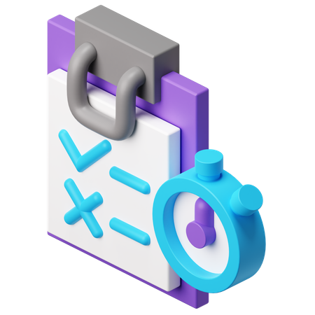 Examen  3D Icon