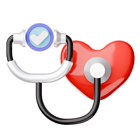 Examen cardiaque  3D Icon