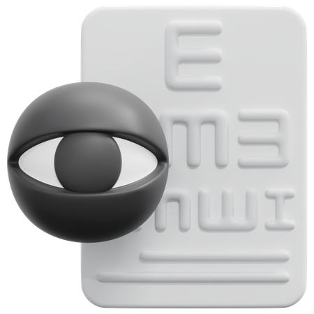 Examen de la vue  3D Icon