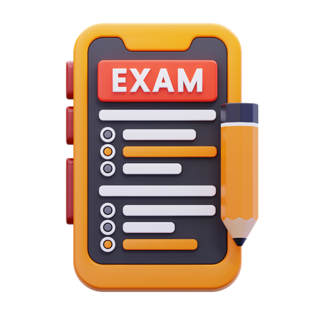 Examen en ligne  3D Icon