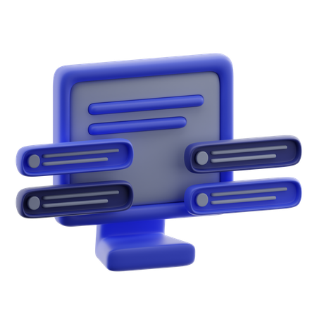 Examens en ligne  3D Icon