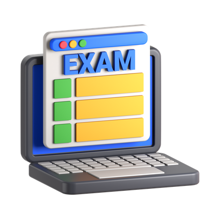 Examens virtuels 3D Icon
