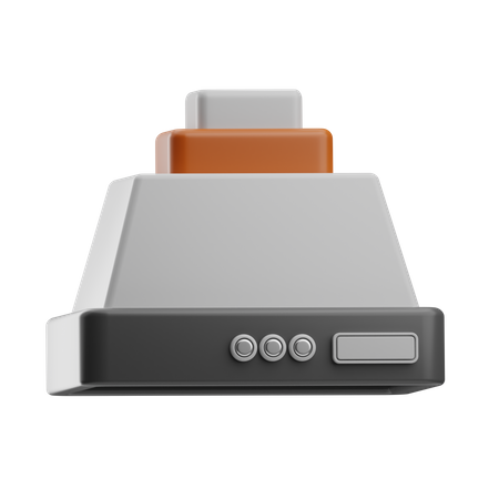Exaustor  3D Icon