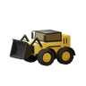 excavator emoji 3d