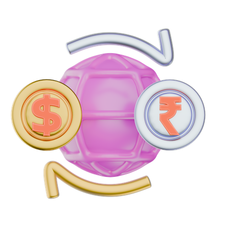 Exchange  3D Icon