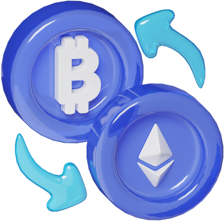 Exchange  3D Icon