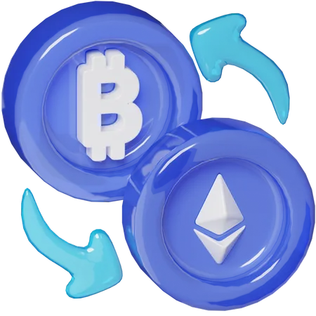 Exchange  3D Icon