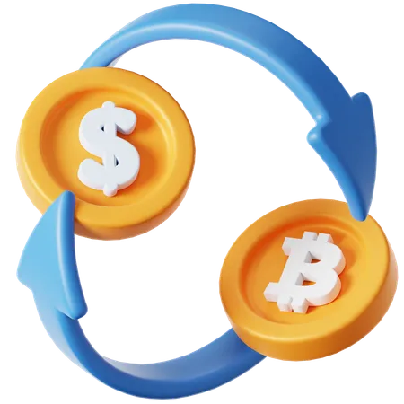 Exchange  3D Icon