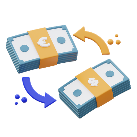 Exchange  3D Icon