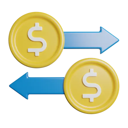Exchange  3D Icon