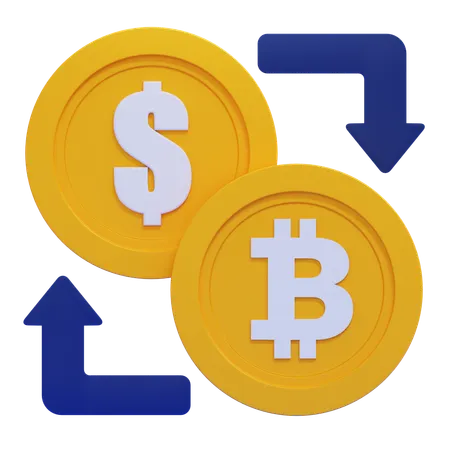 Exchange  3D Icon