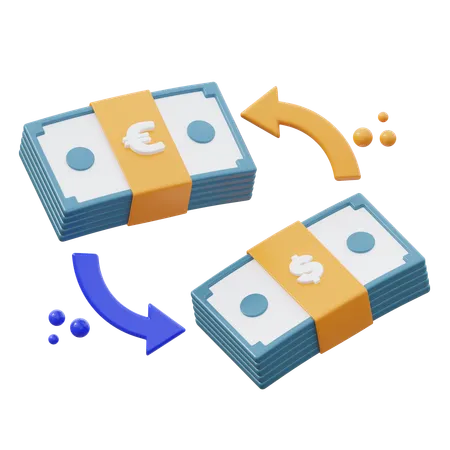 Exchange  3D Icon