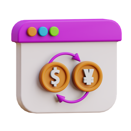 Exchange  3D Icon