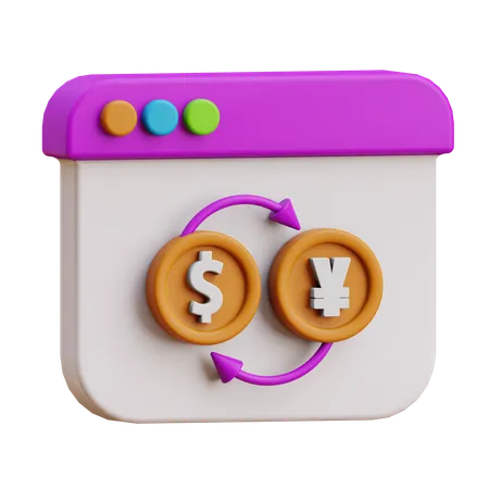Exchange  3D Icon