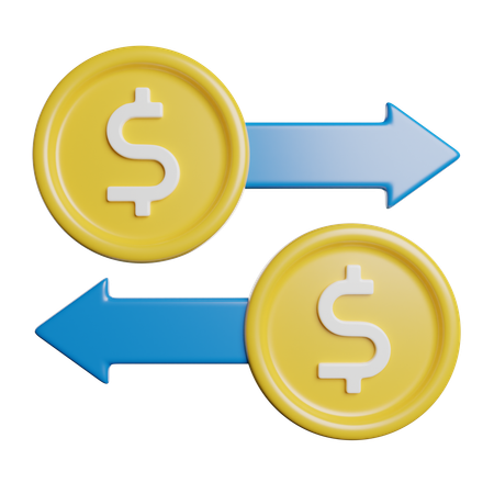 Exchange  3D Icon