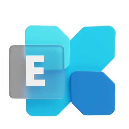 Exchange  3D Icon
