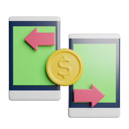 Exchange  3D Icon