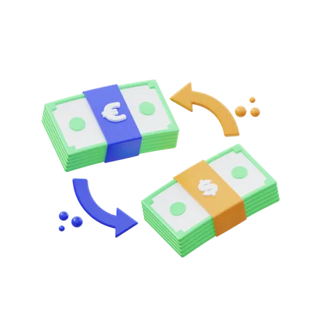 Exchange  3D Icon