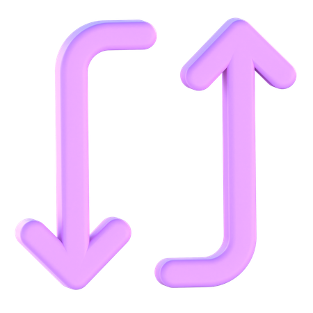 Exchange Arrow  3D Icon