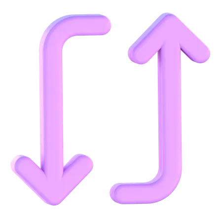 Exchange Arrow  3D Icon