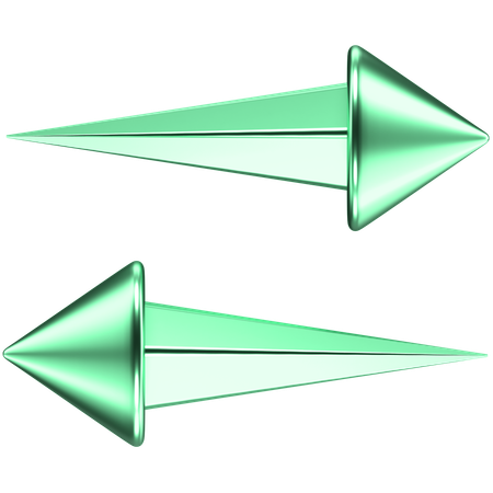 交換矢印  3D Icon