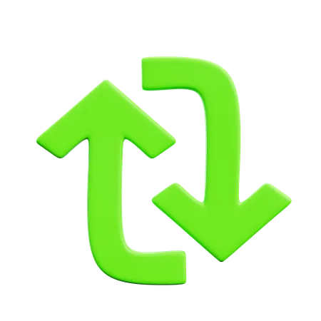 Exchange Arrow  3D Icon