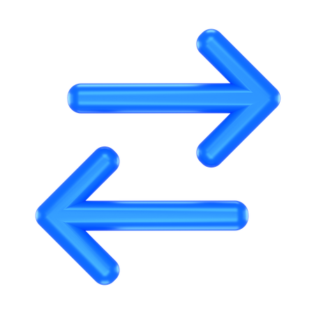 Exchange Arrow  3D Icon