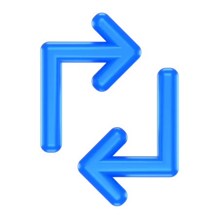 Exchange Arrow  3D Icon