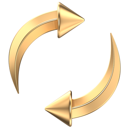 Exchange Arrow  3D Icon