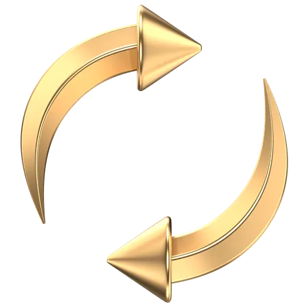 Exchange Arrow  3D Icon