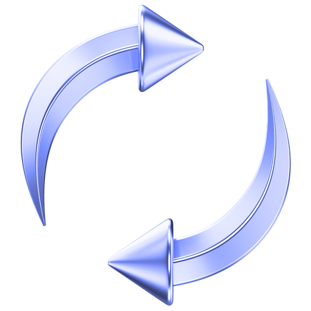 Exchange Arrow  3D Icon