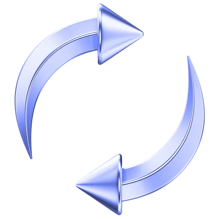 Exchange Arrow  3D Icon