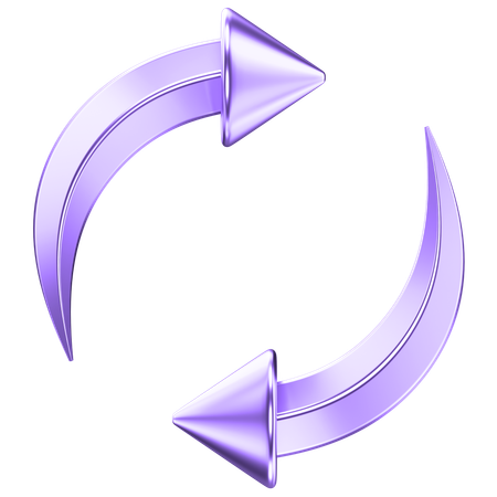 Exchange Arrow  3D Icon