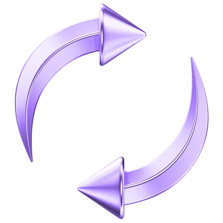 Exchange Arrow  3D Icon