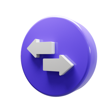 Exchange Arrow  3D Icon