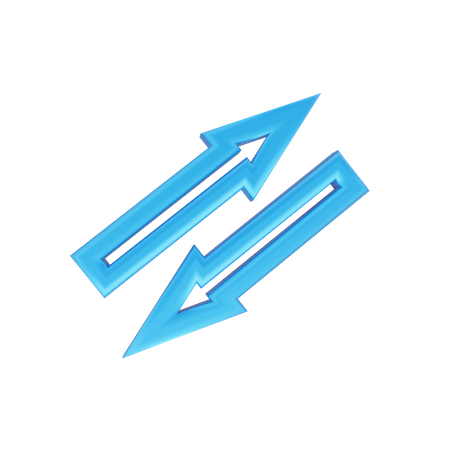 Exchange Arrow  3D Icon