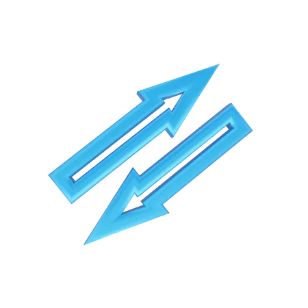 Exchange Arrow  3D Icon