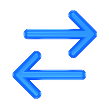 Exchange Arrow  3D Icon