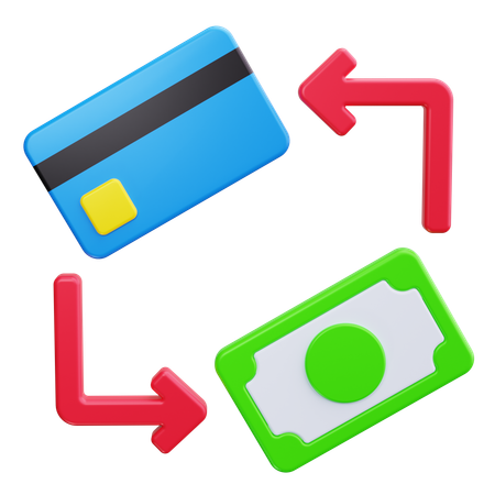 Exchange Money  3D Icon