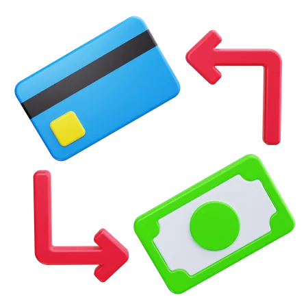 Exchange Money  3D Icon