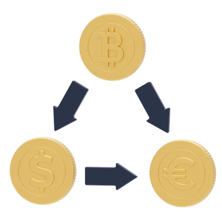 Exchange Money  3D Icon