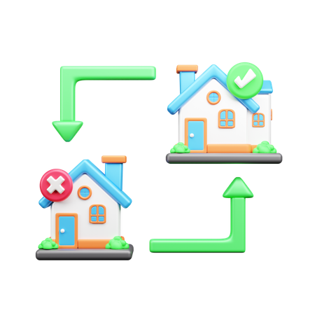 Exchange Property  3D Icon