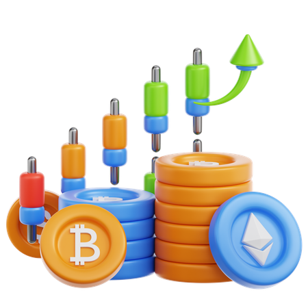 Exchange Rate  3D Icon