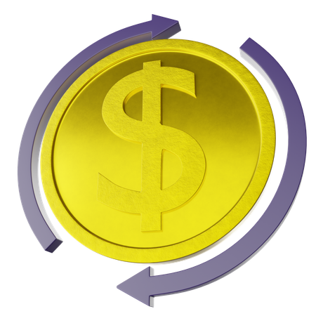 Exchange Rate  3D Icon