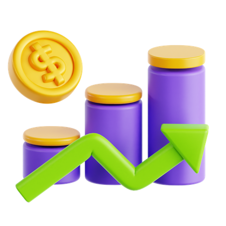 소비세  3D Icon