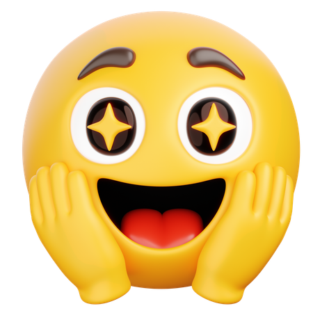 Excited Spark  3D Icon