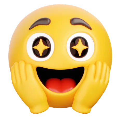 Excited Spark  3D Icon